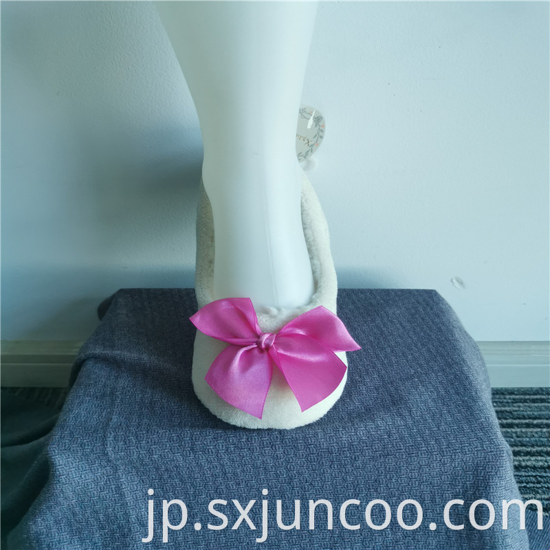 Bowknot Slippers Socks